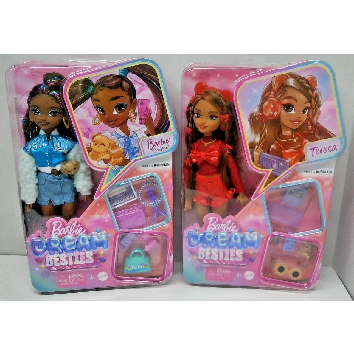 Barbie Dream Besties Barbie Brooklyn Teresa Fashion Doll Accessories