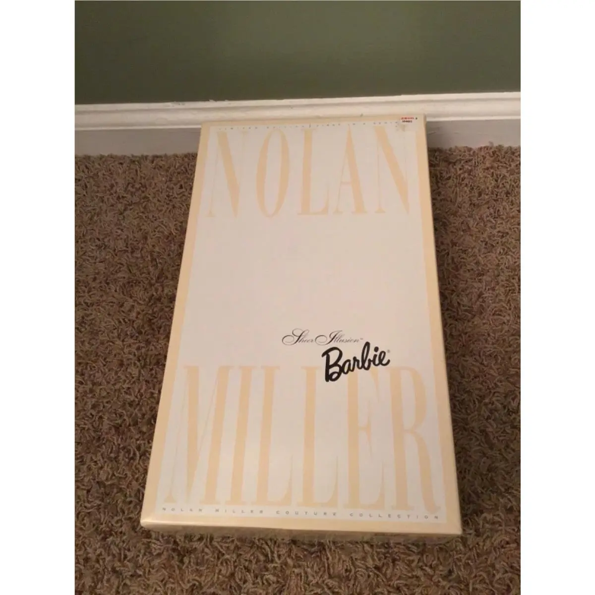 Vintage 1998 Mattel Nolan Miller Sheer Illusion Barbie Doll 20662