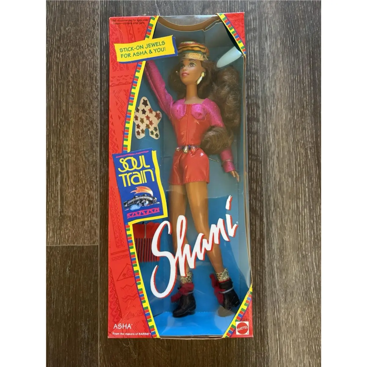 1993 Barbie Soul Train Shani Asha Doll Mattel 10291