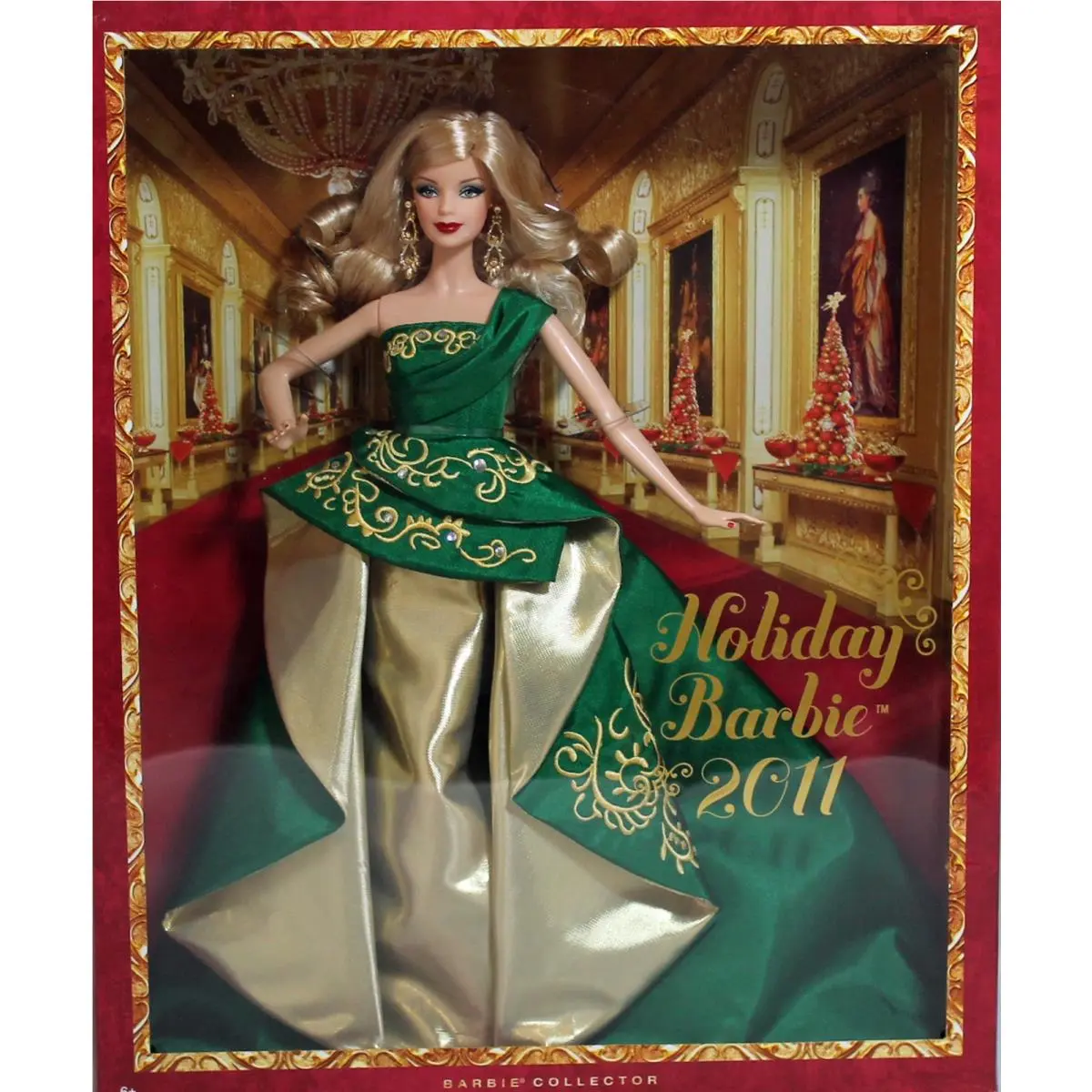 2011 Holiday Barbie Nrfb 93372 Mint Box