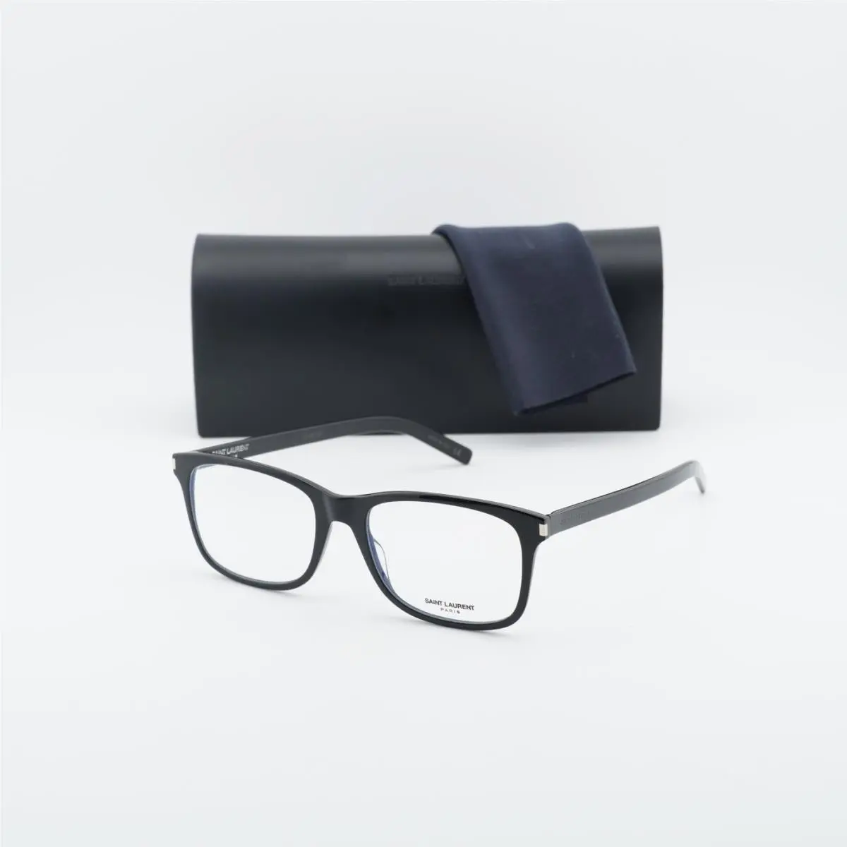 Saint Laurent SL288 Slim 001 Black 54mm Eyeglasses by Yves Saint Laurent