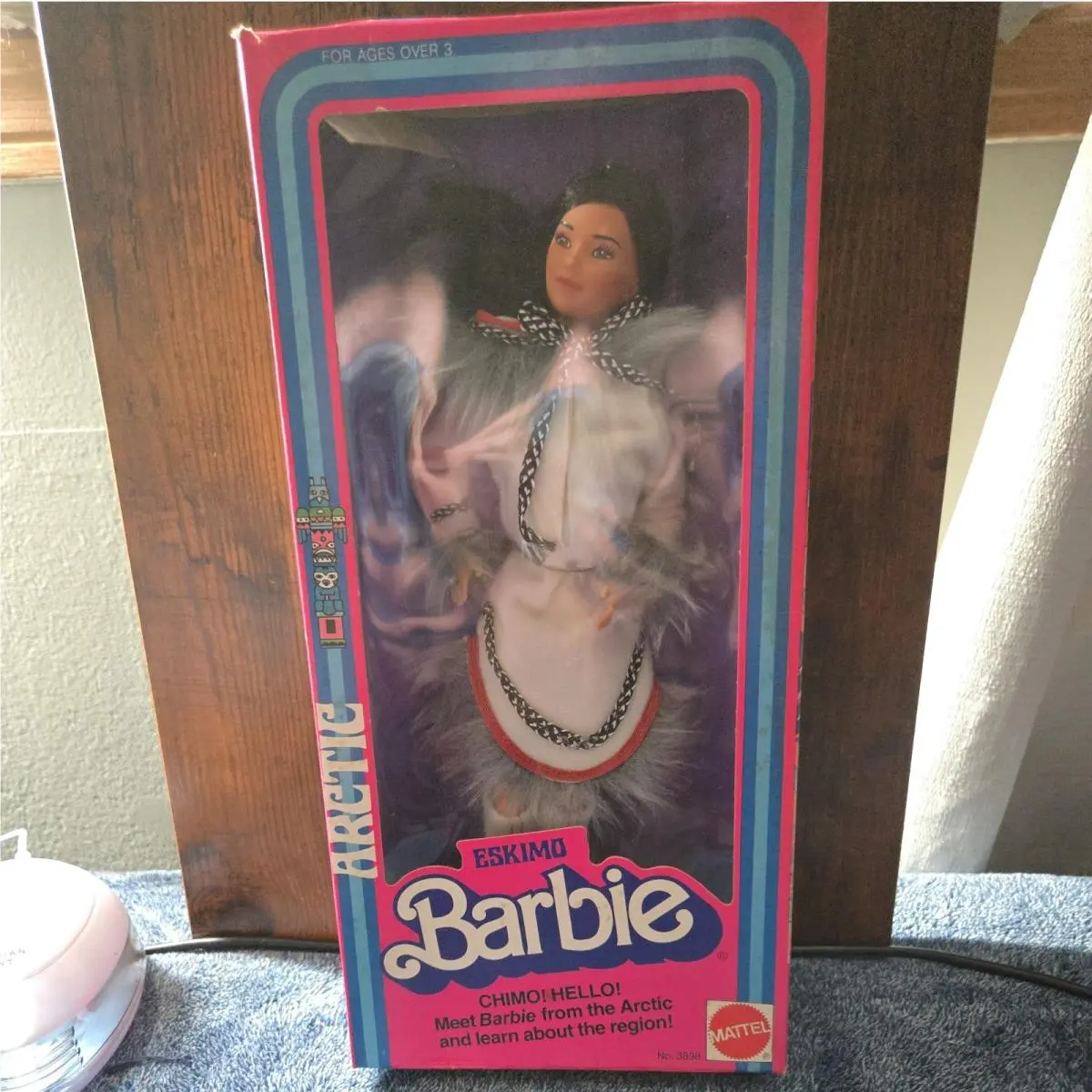 Vintage Dotw 1981 Dolls of The World Arctic Eskimo Barbie Diva Doll_3898_nrfb