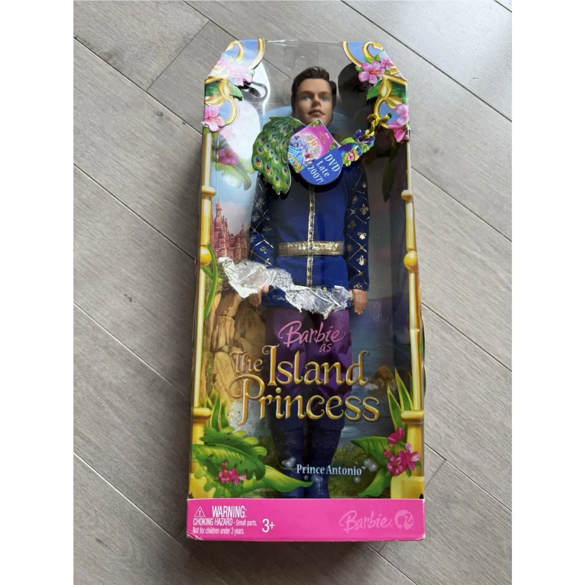 See AD Prince Antonio Barbie as The Island Princess 2007 Mattel Nrfb K8107