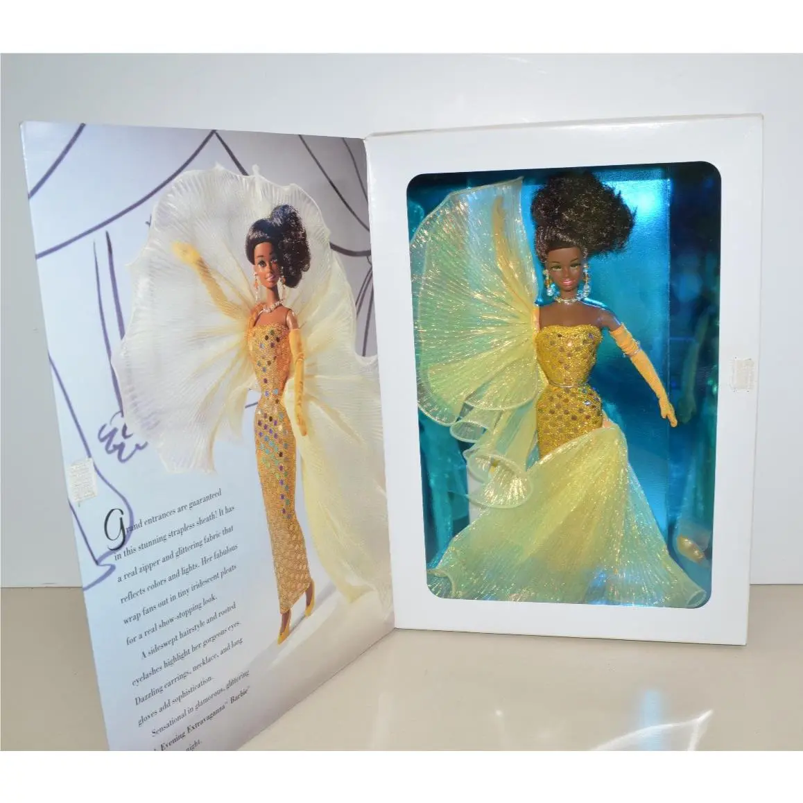 Vintage Barbie Classique Collection Doll Evening Extravaganza African American