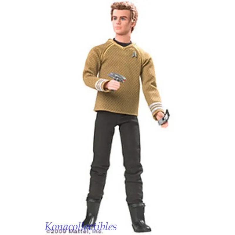 Star Trek XI Ken as Captain Kirk Barbie Nrfb Sexy Chris Pine