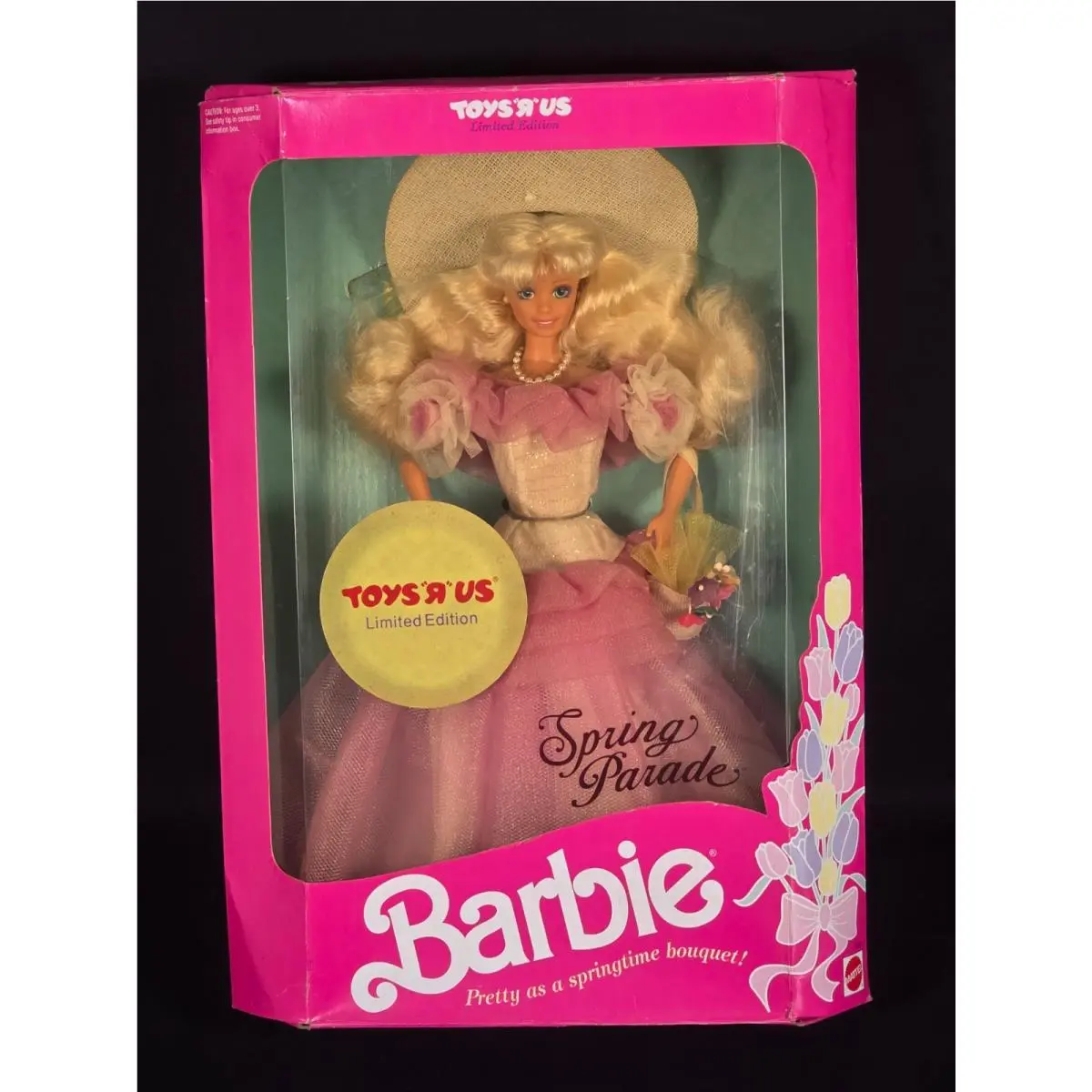 1991 Toys R Us Limited Edition Spring Parade Barbie Nrfb Mattel 7008 Vintage