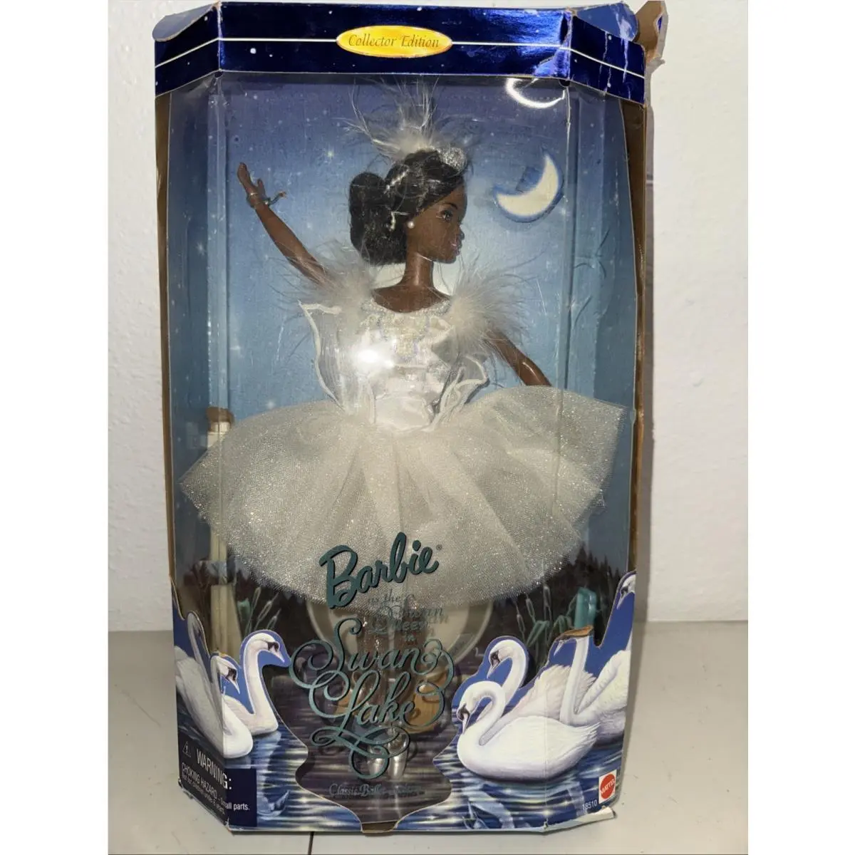 1997 Mattel Vintage Swan Queen African American Barbie Doll 18510