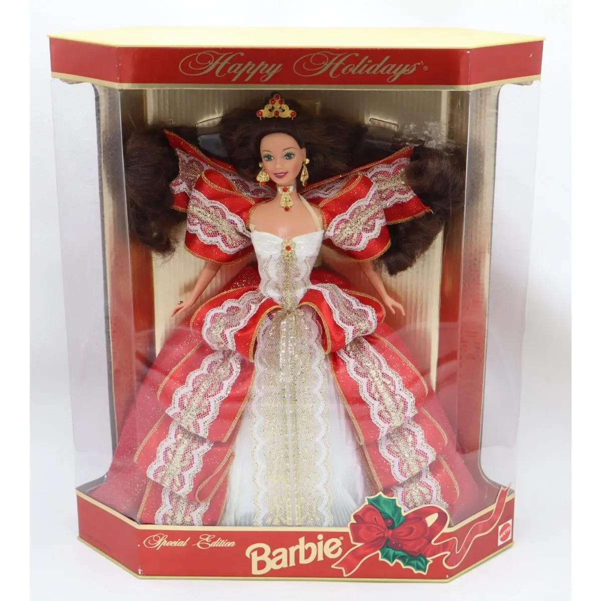 1997 Vintage Happy Holidays Evening Extravaganza Barbie Doll Mattel Nrfb
