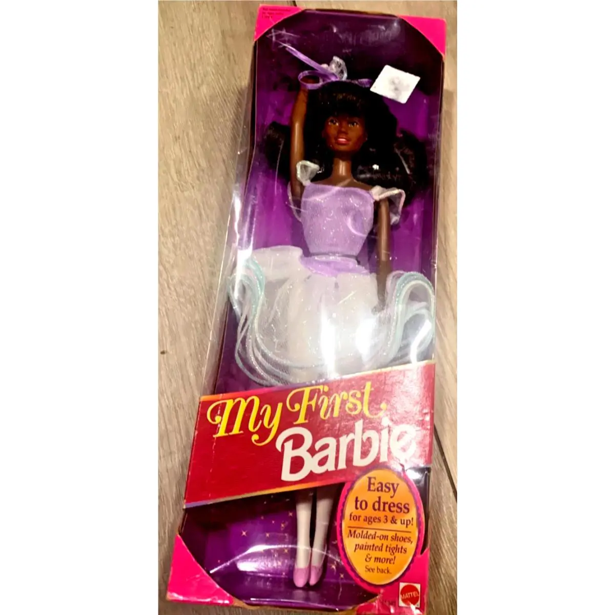Christie My First Barbie Doll A A Easy Dress Ballerina 11340 Circa 1993