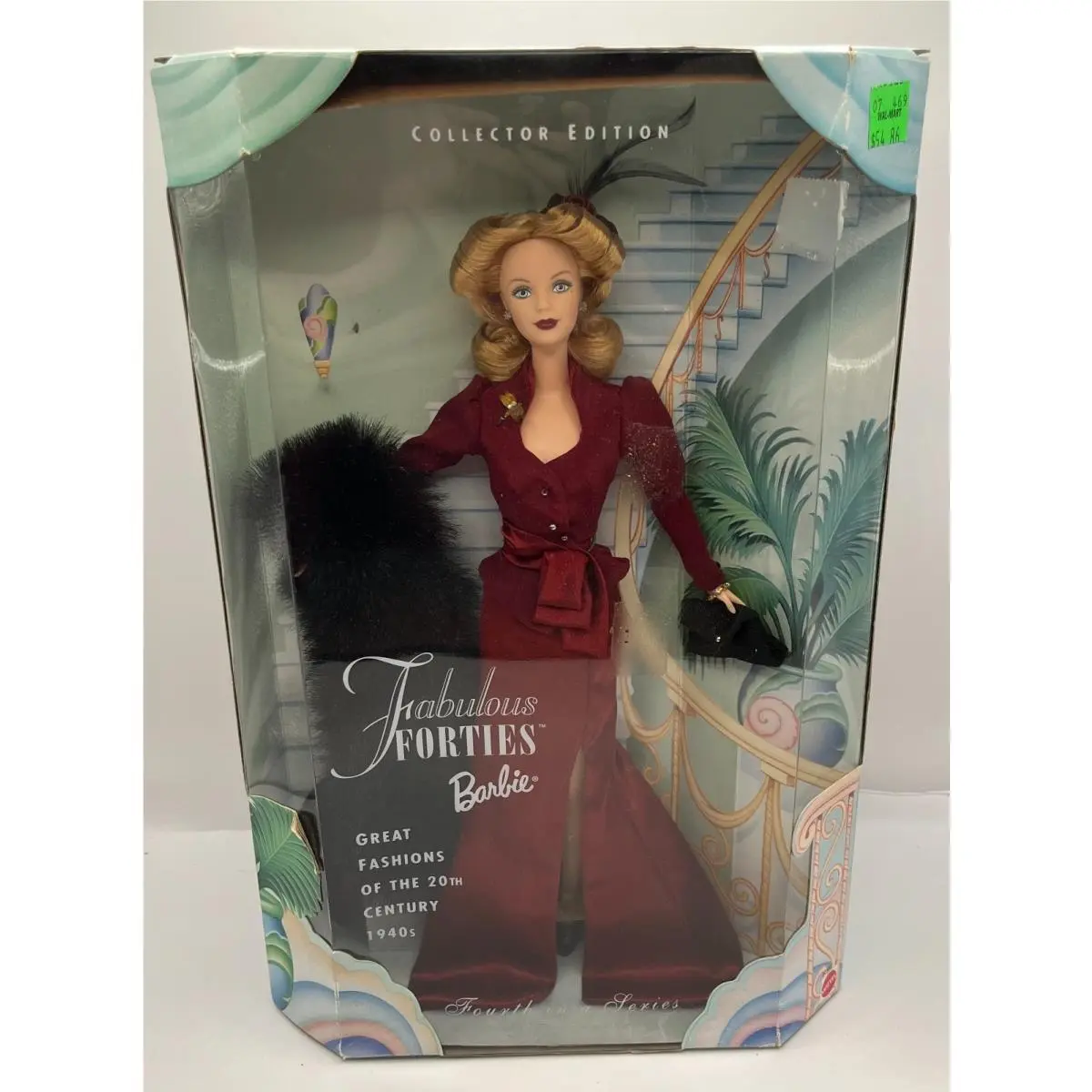 Barbie Fabulous Forties Doll 1940s Fashion Doll 1999 Fourth Edition
