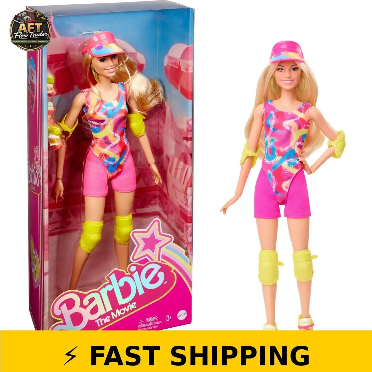 Barbie Collectible Doll - Margot Robbie in Inline Skating Outfit