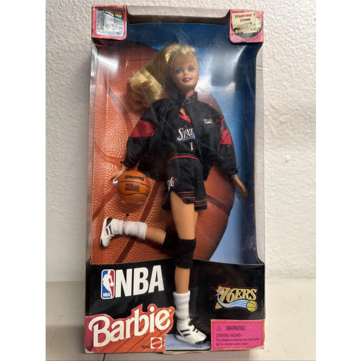 Barbie Doll Nba 76ers Philadelphia Mattel 20724 Basketball Collectible Gift
