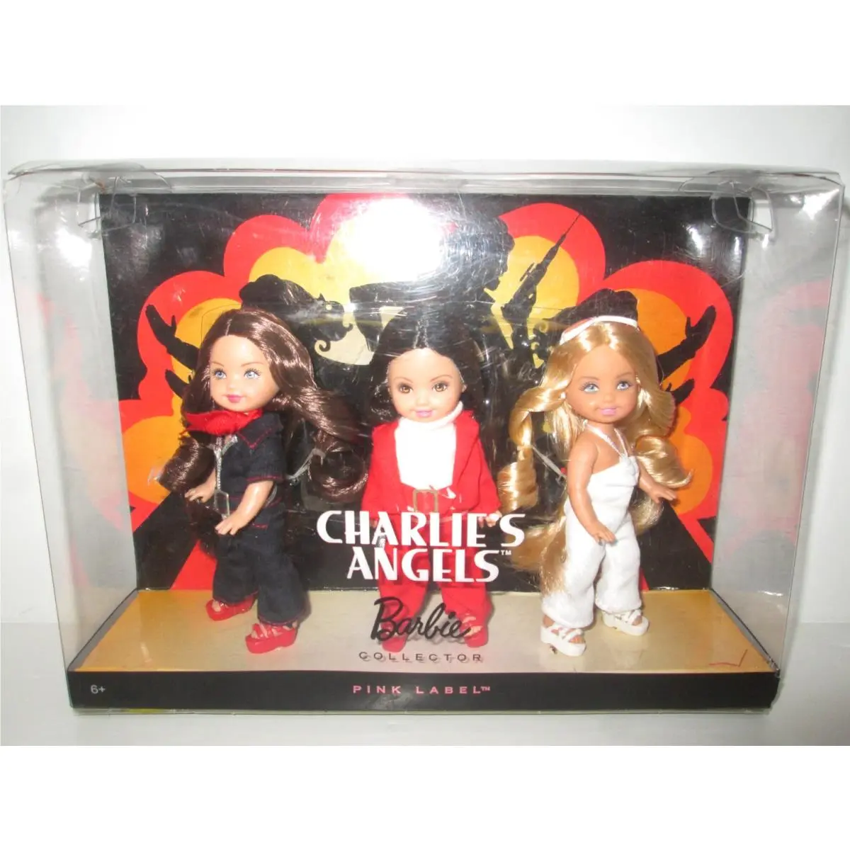 Charlie`s Angels Barbie Pink Label Kelly Giftset Mattel