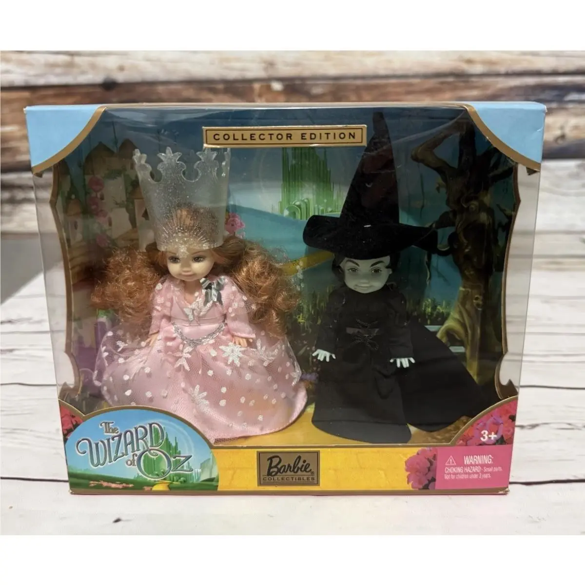 Barbie The Wizard of Oz Glinda Wicked Witch of The West Doll Set 2 Dolls 2003