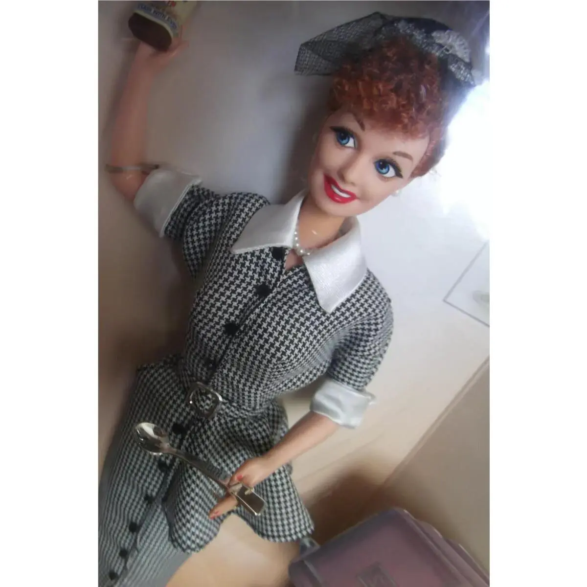 Lucille Ball As Lucy Ricardo Vitameatavegamin First Mattel Lucy Barbie Doll