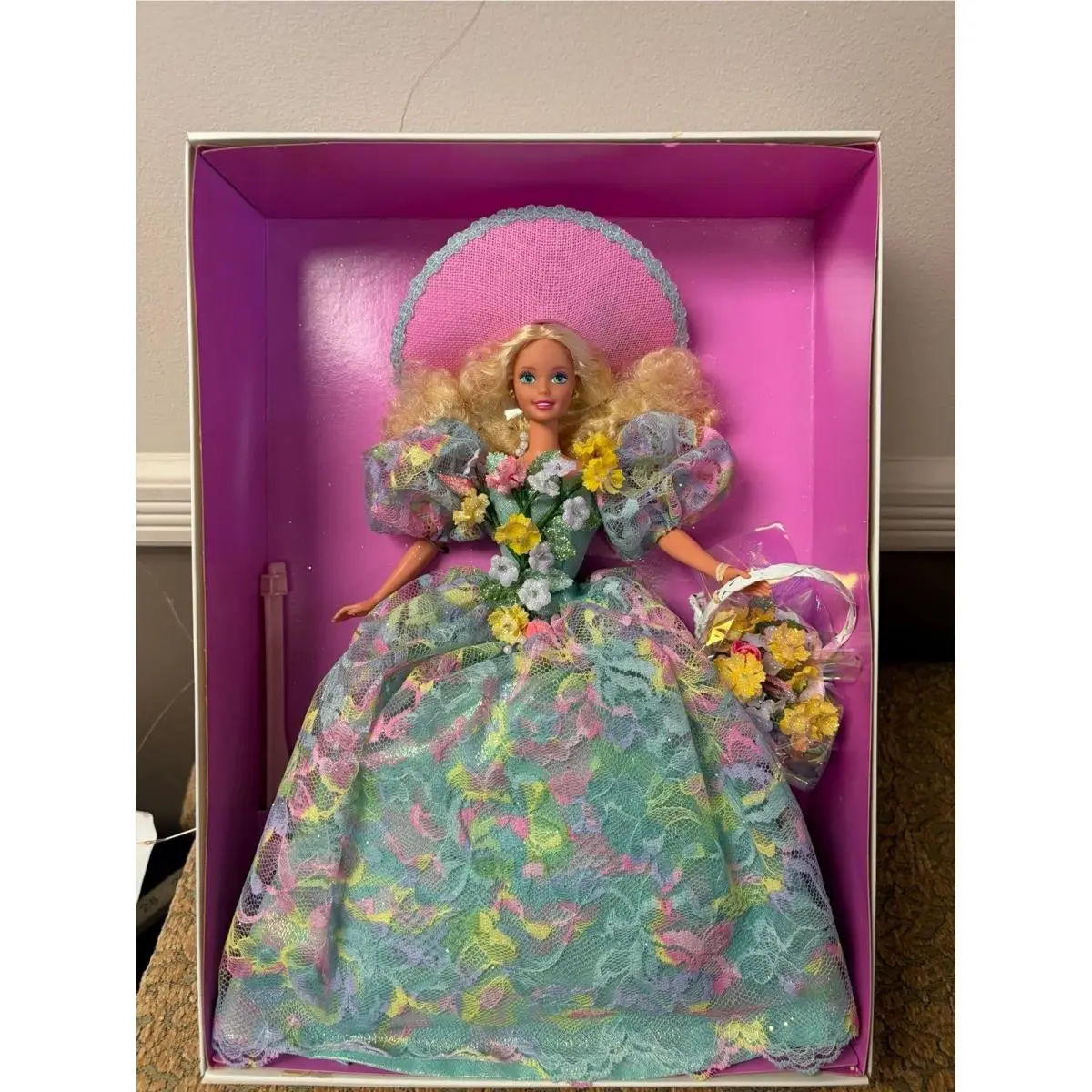 Mattel Enchanted Seasons Collection 1995 Spring Bouquet Barbie Doll 12989