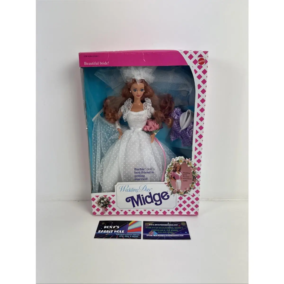 Vintage 1994 Midge Wedding Day Barbie Doll