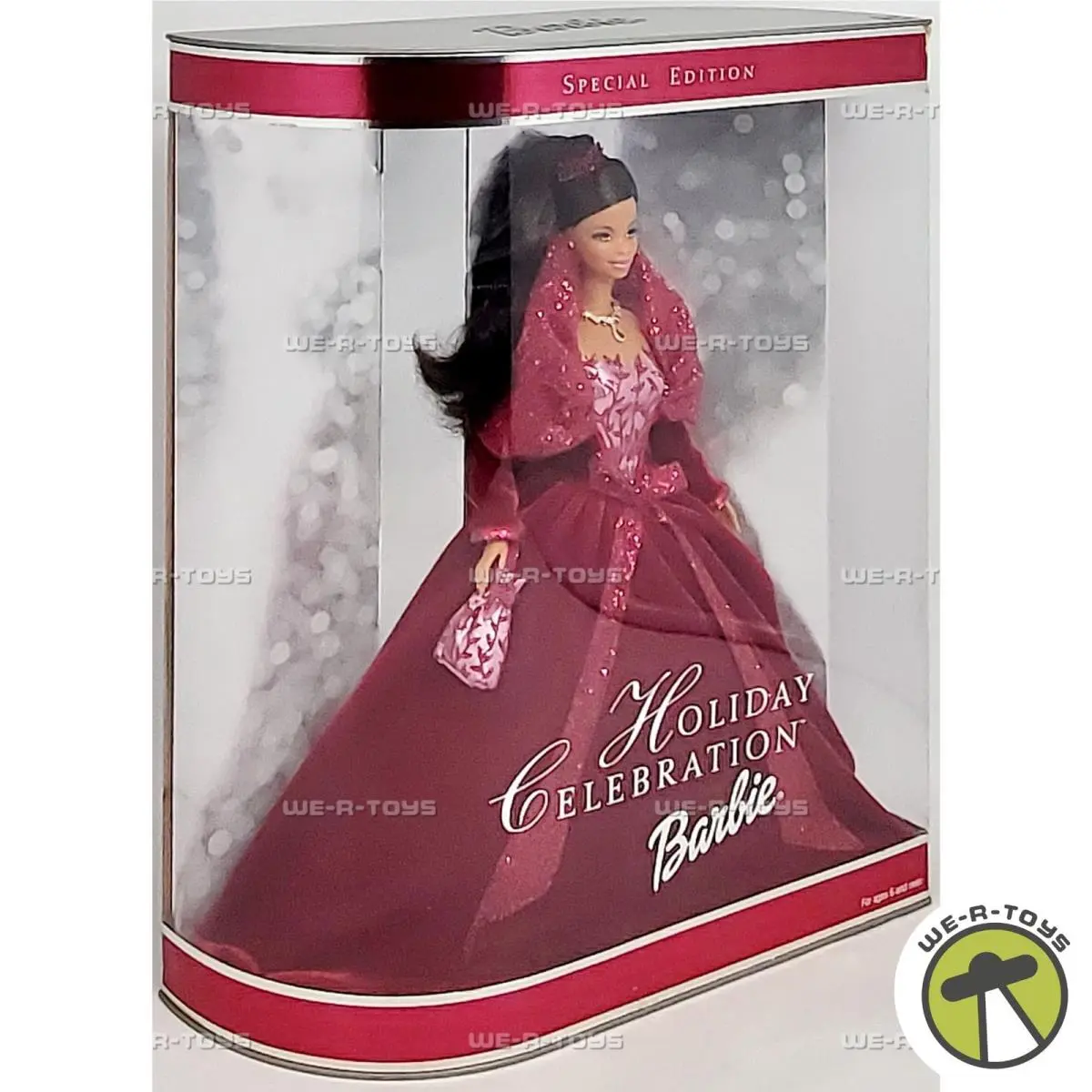 Holiday Celebration Barbie Doll African American 20023 Mattel 56210
