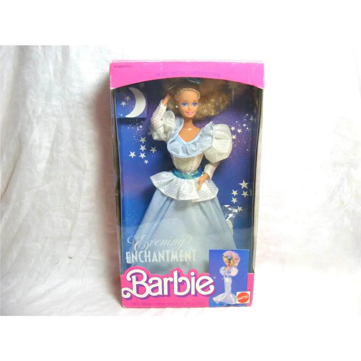 1989 Barbie Collectable Evening Enchantment Sears Special Mattel 3596 F-1