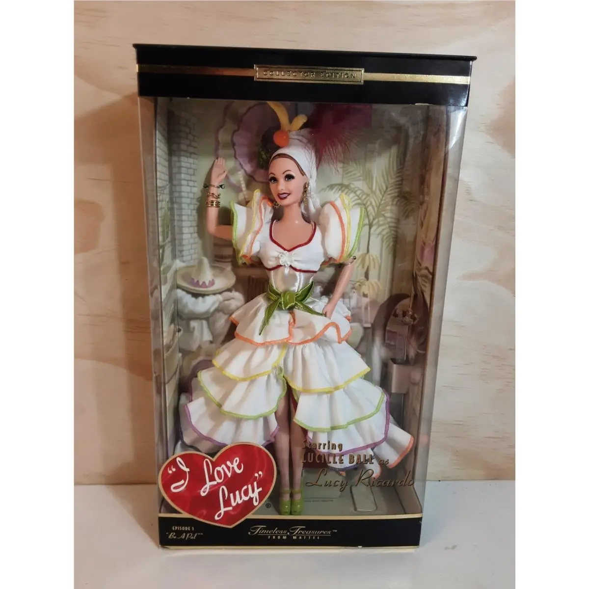 I Love Lucy Episode 3 Be a Pal Mattel Barbie Collector Doll Timeless Treasures