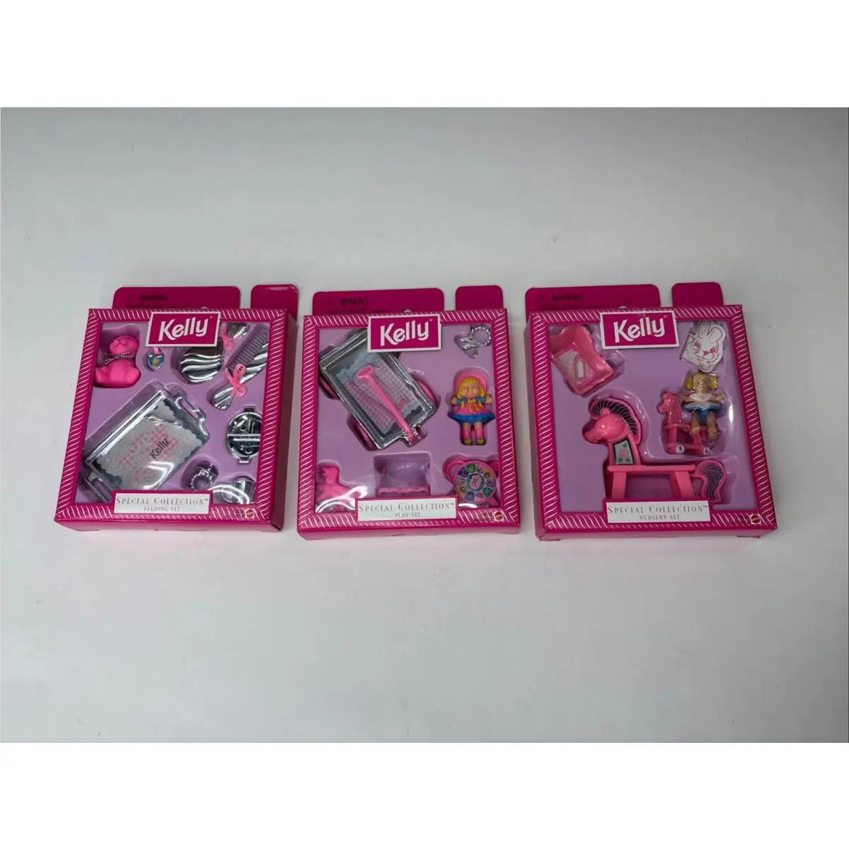 Special Collection Kelly Barbie Accessories Play Feeding Nursery Sets