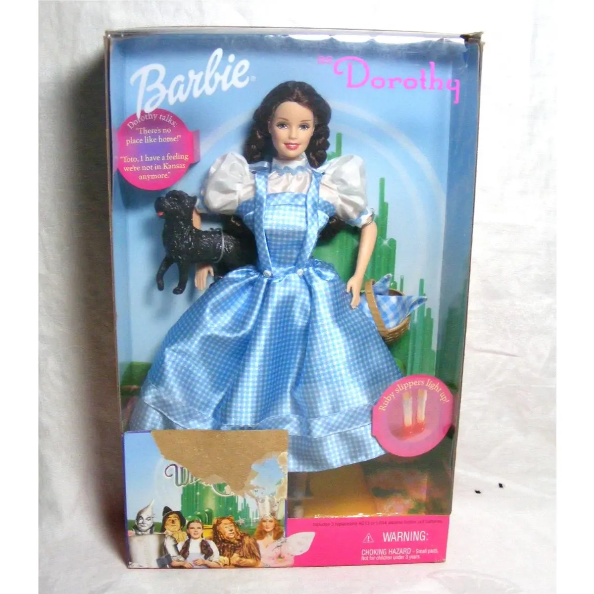1999 Barbie Collectable Barbie as Dorathy The Wizard of Oz Mattel 25812 G-1