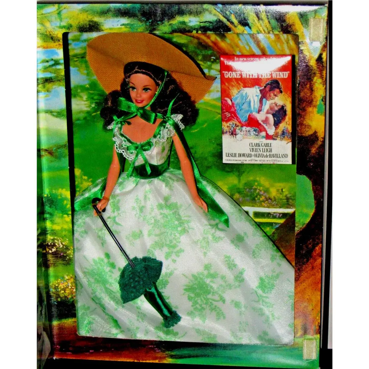 Barbie as Scarlett O’hara in Bbq Dress Circa 12997 Mattel 1994
