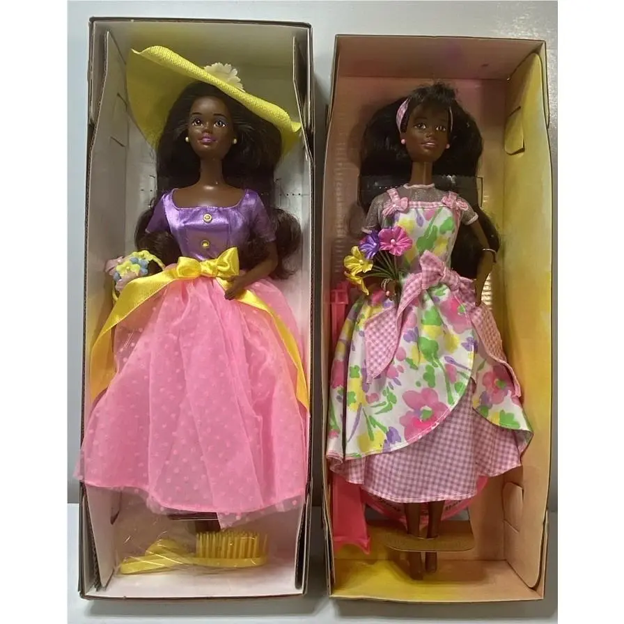 Avon Spring Blossom Spring Petals Black Barbie Dolls