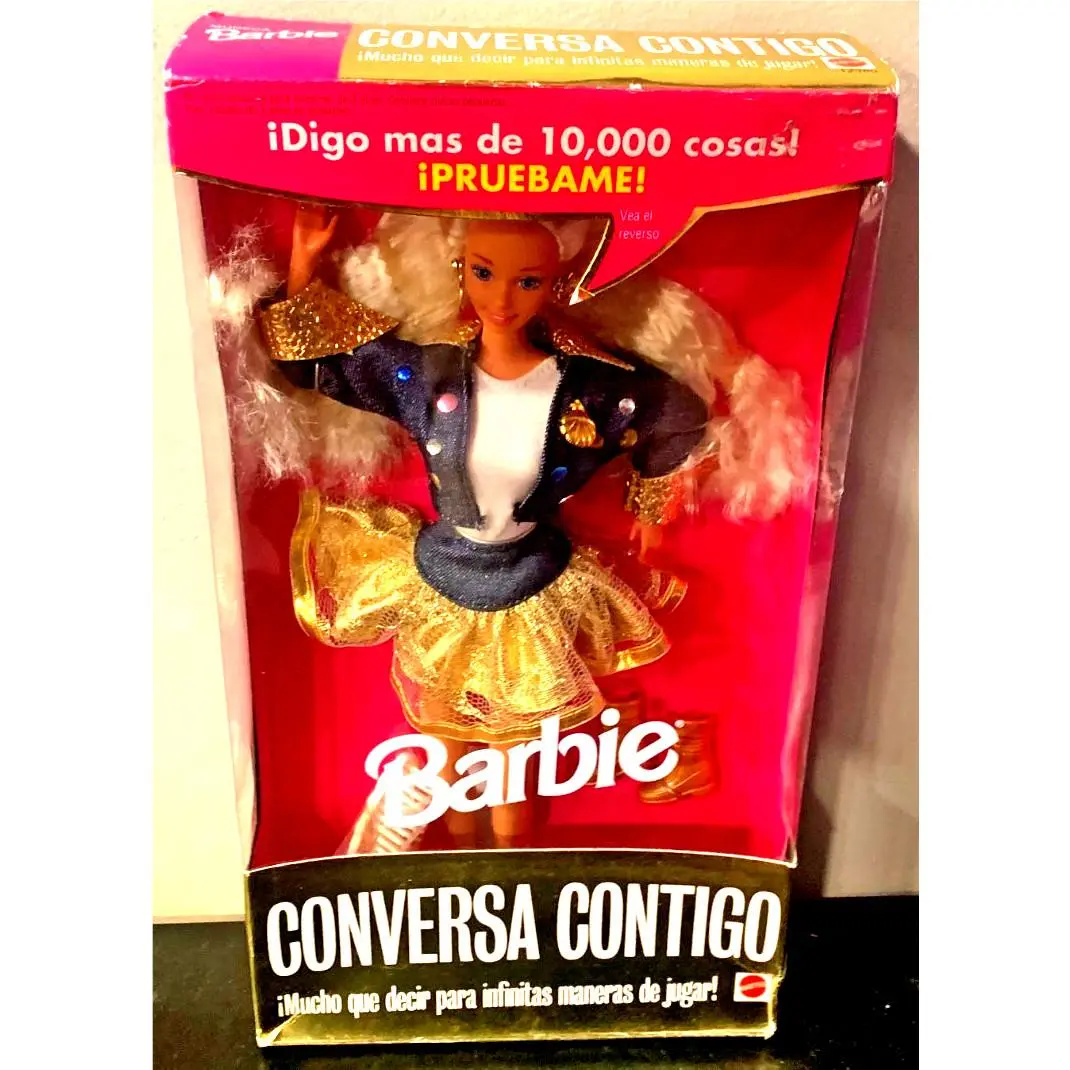 Barbie “conversa Contigo” Spanish Version 12380 Circa 1994