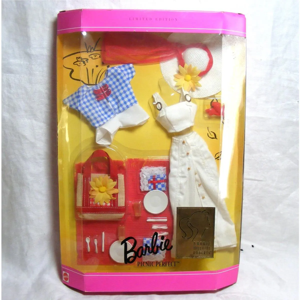 1996 Barbie Collectable Picnic Perfect Accessories Limited Edition J-2