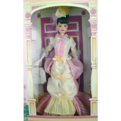1997 Avon Mrs Pfe Albee Barbie Doll 2nd in Series Mint Mattel Cream Dress