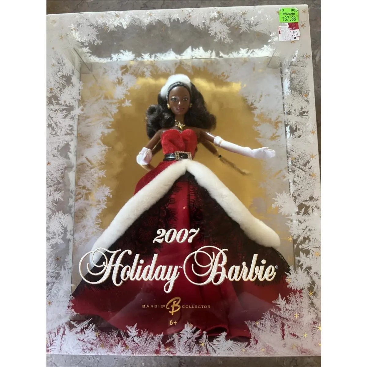 2007 Holiday Barbie Doll Mattel African American