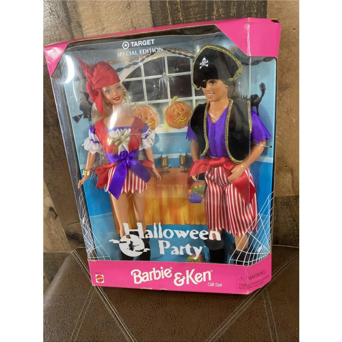 Vintage 1998 Halloween Party Barbie Ken Gift Set - Target Special Ed. Pirates