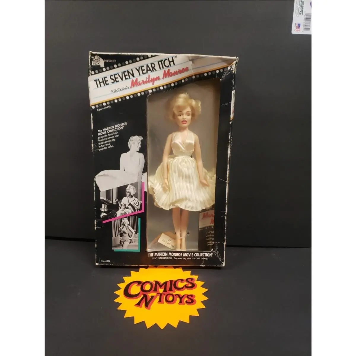 Barbie Doll Size 1982 Vintage Marilyn Monroe The Seven Year Itch Tristar