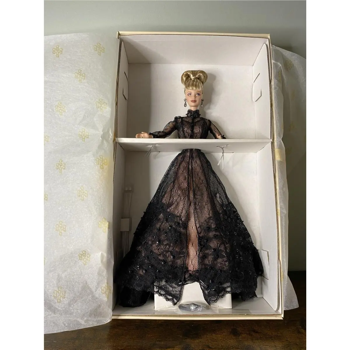 Nolan Miller Sheer Illusion Barbie 1998 LE Mattel Designer Gown Doll
