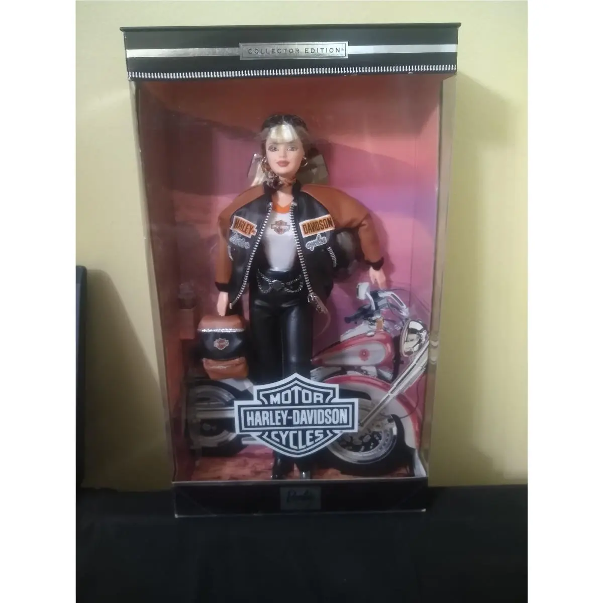 Barbie Doll Harley Davidson Blond Box