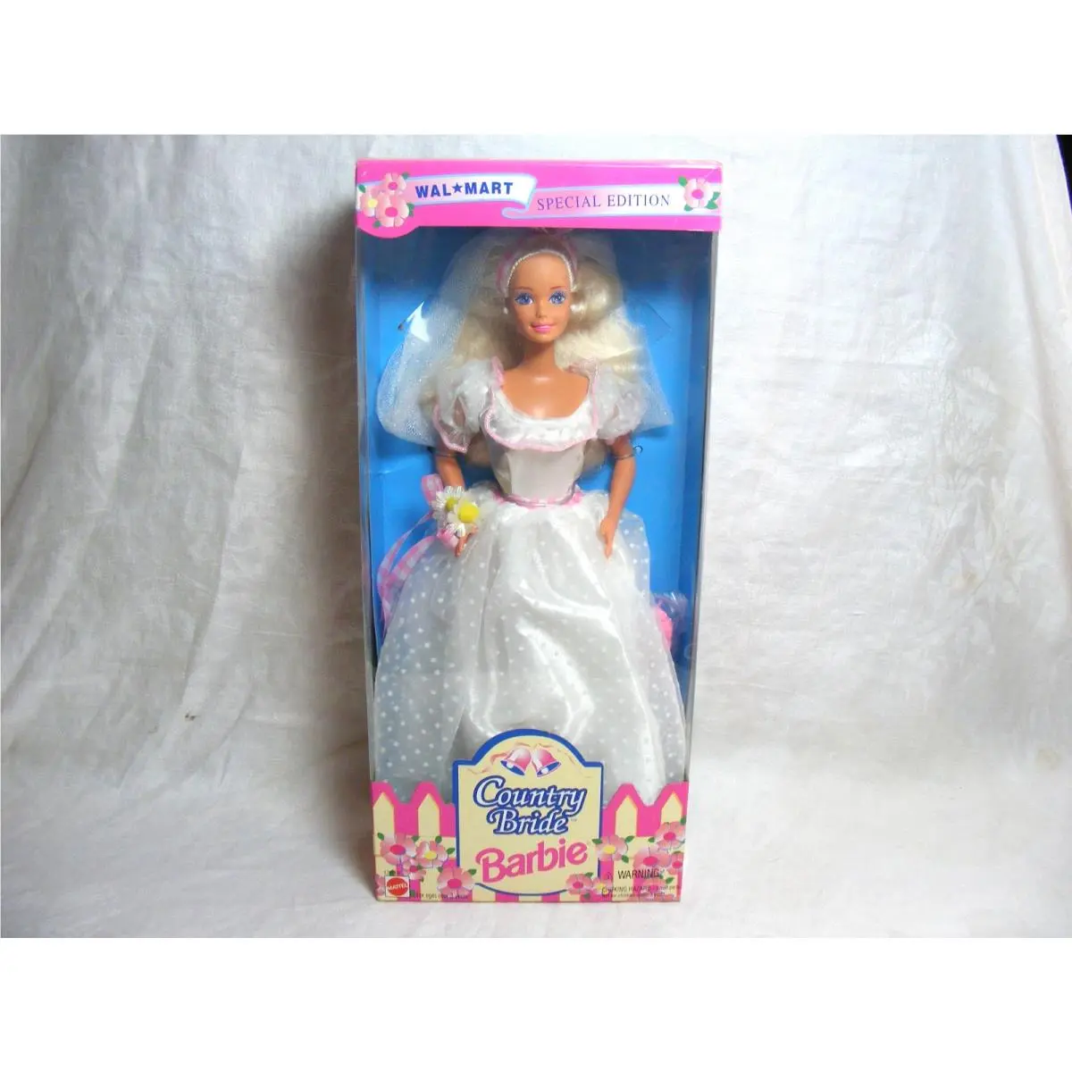 1994 Barbie Collectable Country Bride Walmart Special Edition Mattel 13614 F-1