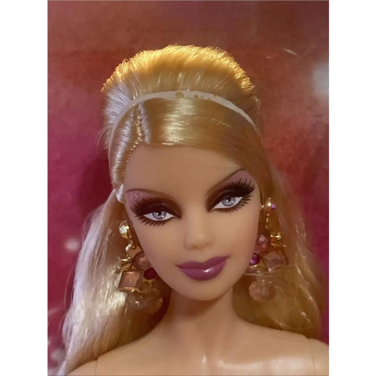 2009 Mattel Barbie 50th Anniversary Pink Label Holiday Barbie N6556