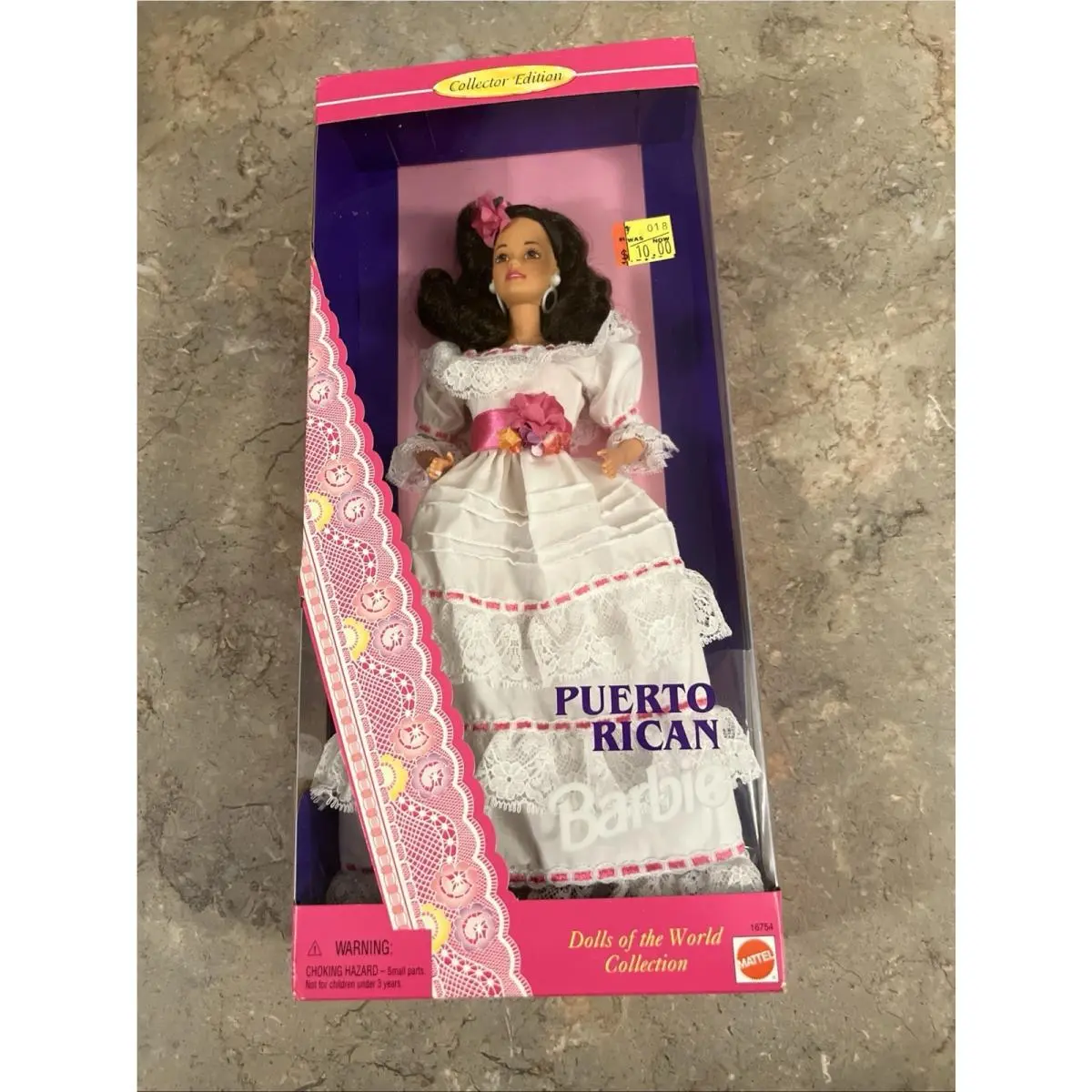 Dolls Of The World 1996 Puerto Rican Barbie Mattel