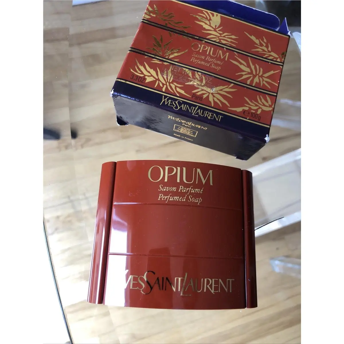 Ysl Opium 100G Vintage Perfumed Soap by Yves Saint Laurent