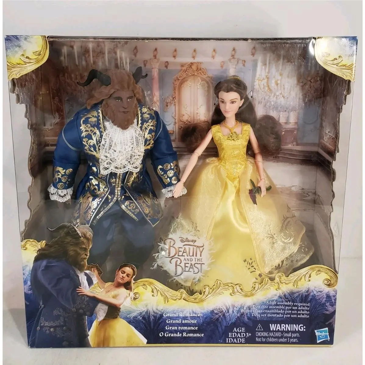 Disney Beauty The Beast Grand Romance Doll Set 2016 Hasbro B9167 Nrfb