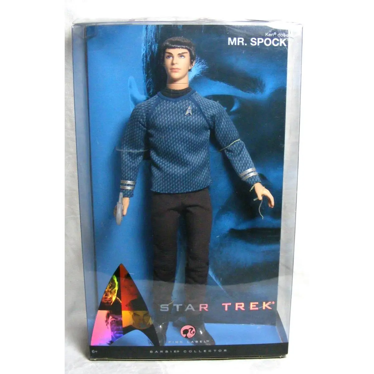 2008 Barbie Collectable Star Trek Ken as Mr. Spock Pink Label Edition G-1
