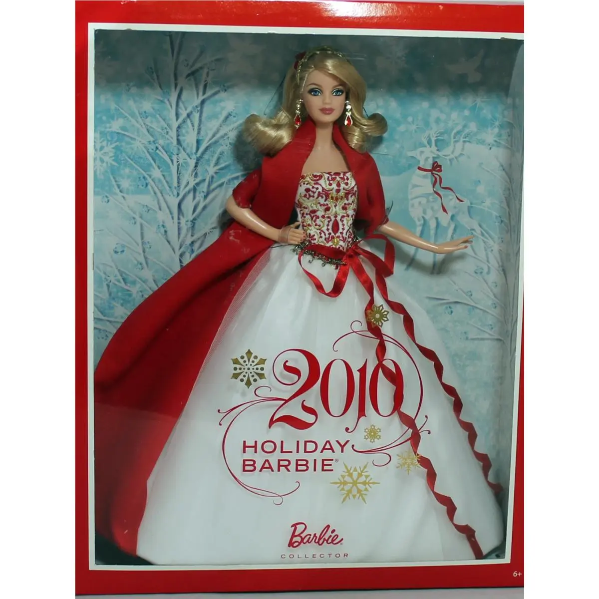 2010 Holiday Barbie Nrfb 82265 Mint Box