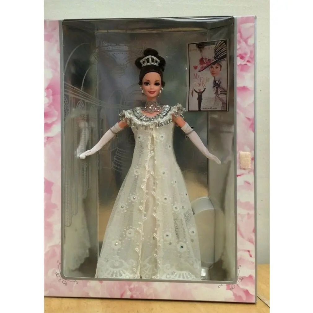 1995 MY Fair Lady Barbie Eliza Doolittle in Embassy Ball Gown Mib Nice