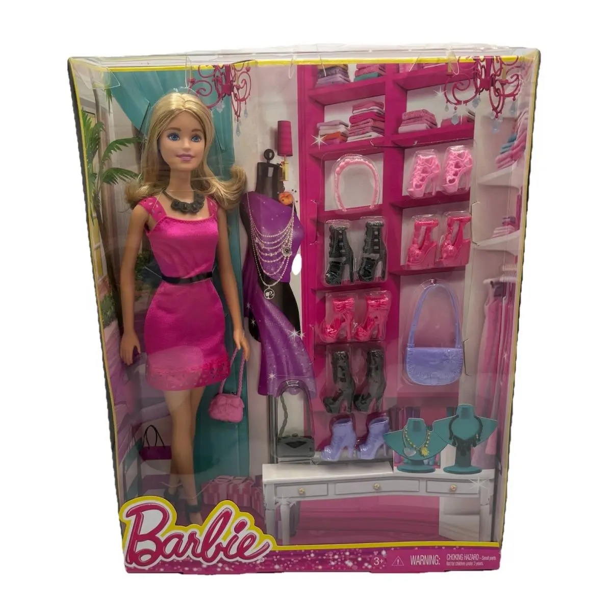 2014 Barbie Life in The Dreamhouse CML92 Doll Accessories Shoes Giftset