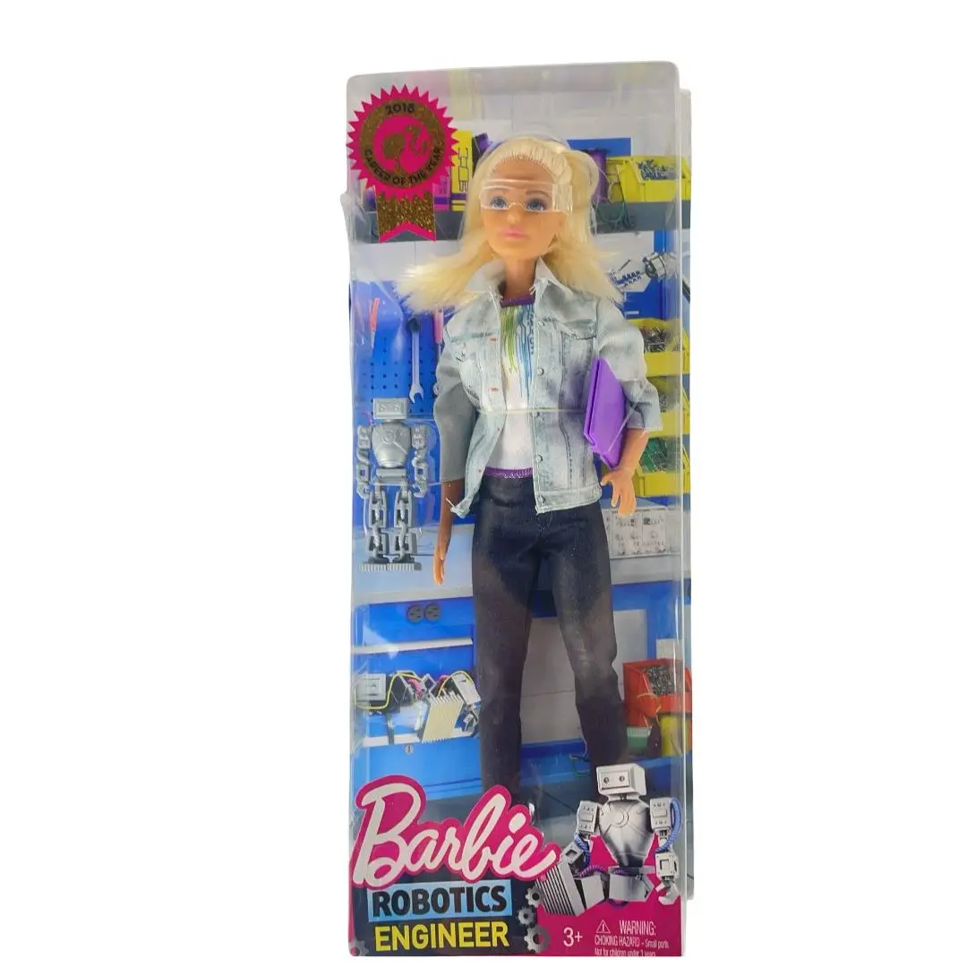 Barbie Robotics Engineer 11in Career Doll 2018 Mattel Stem Toy