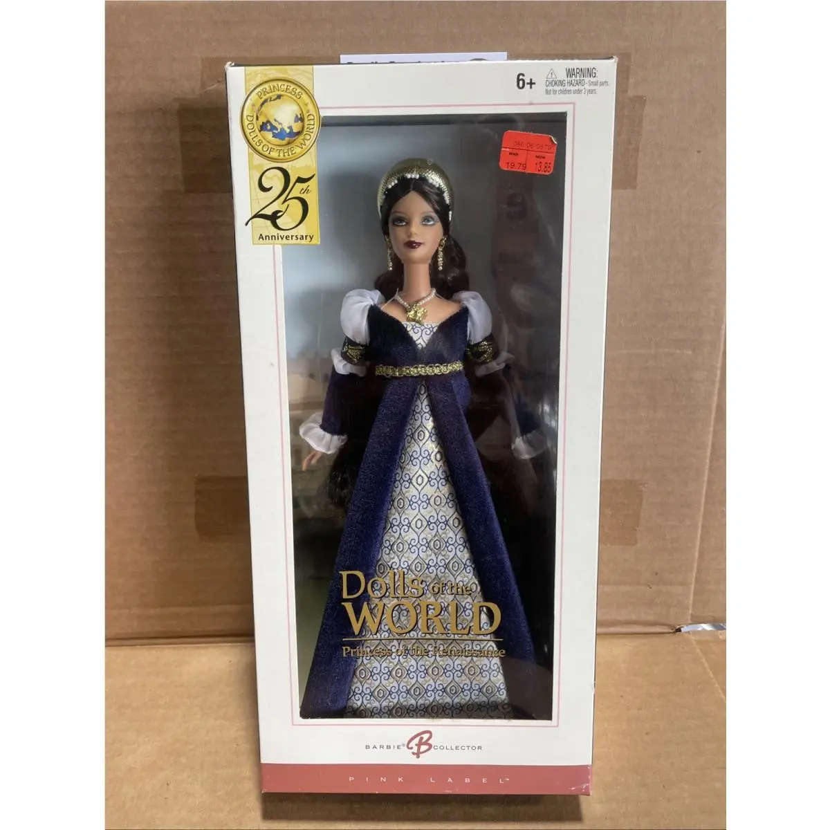 Mattel Barbie Dolls of The World 25th Anniversary Princess of The Renaissance