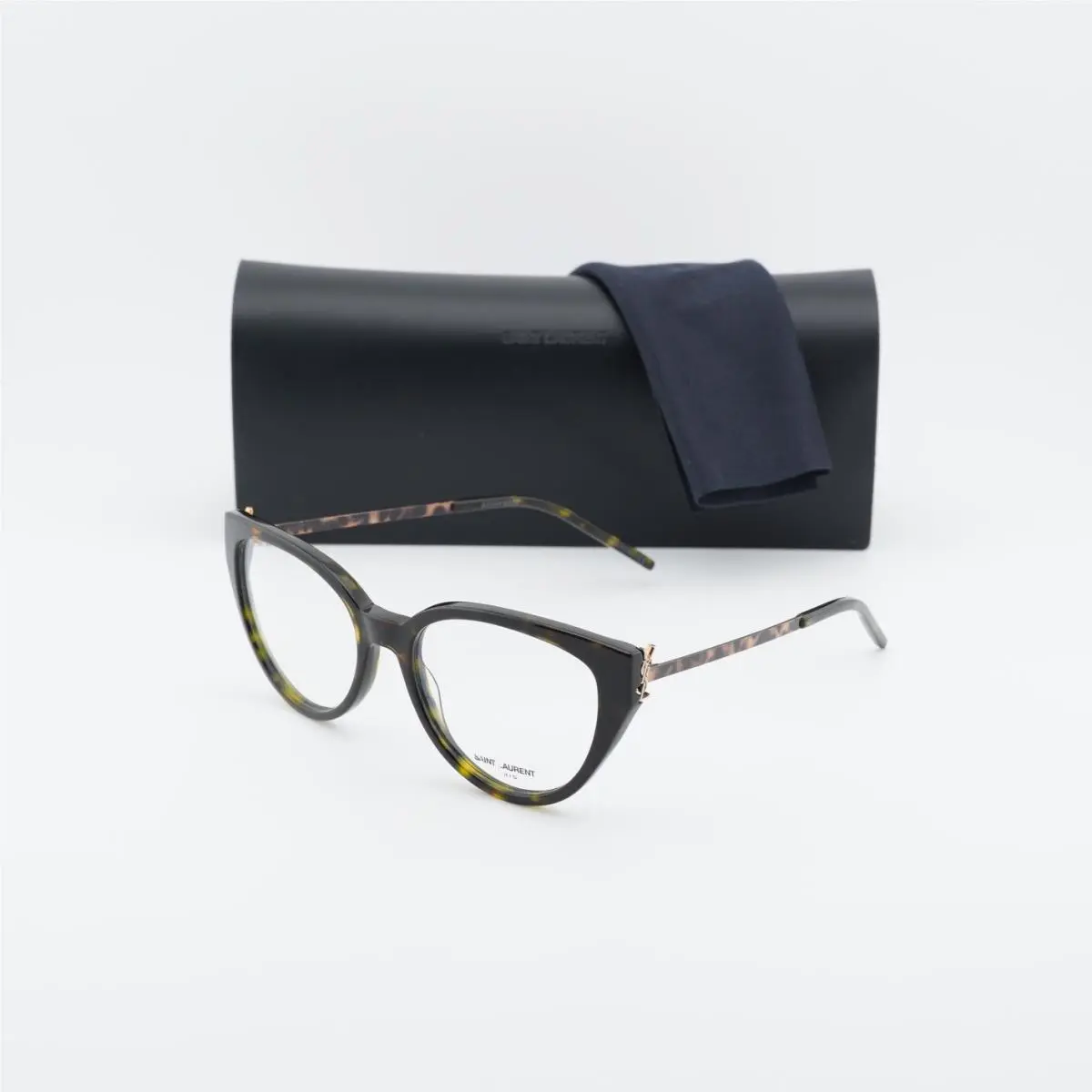 Saint Laurent SLM48_A 004 Havana 52mm Eyeglasses by Yves Saint Laurent