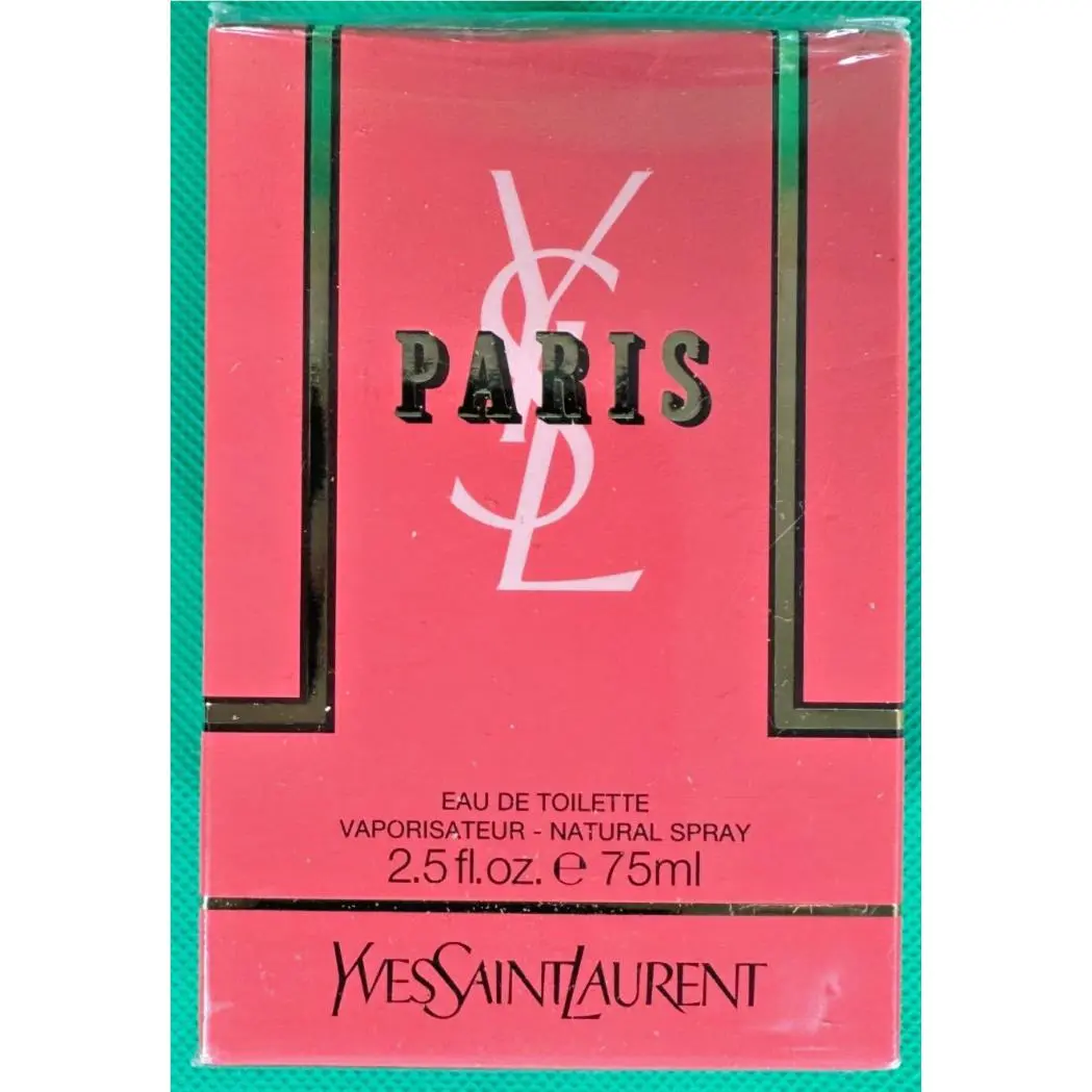 Vintage Ysl Paris Eau De Toilette 2.5 oz 75ml  by Yves Saint Laurent
