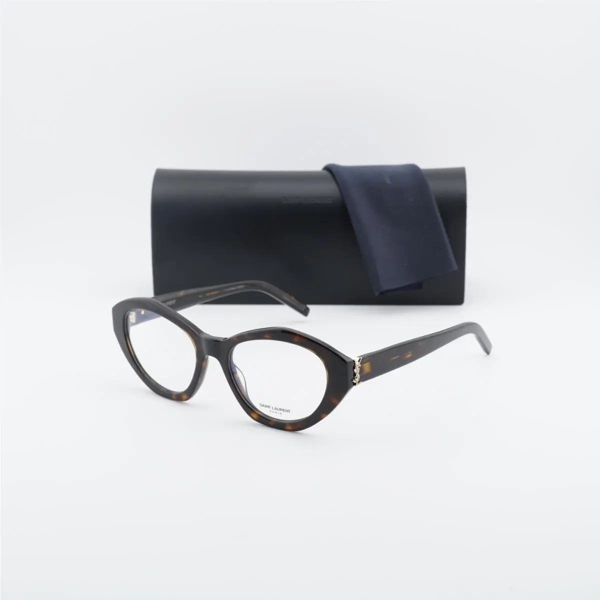 Saint Laurent SL M60 Opt 002 Havana 54mm Eyeglasses by Yves Saint Laurent